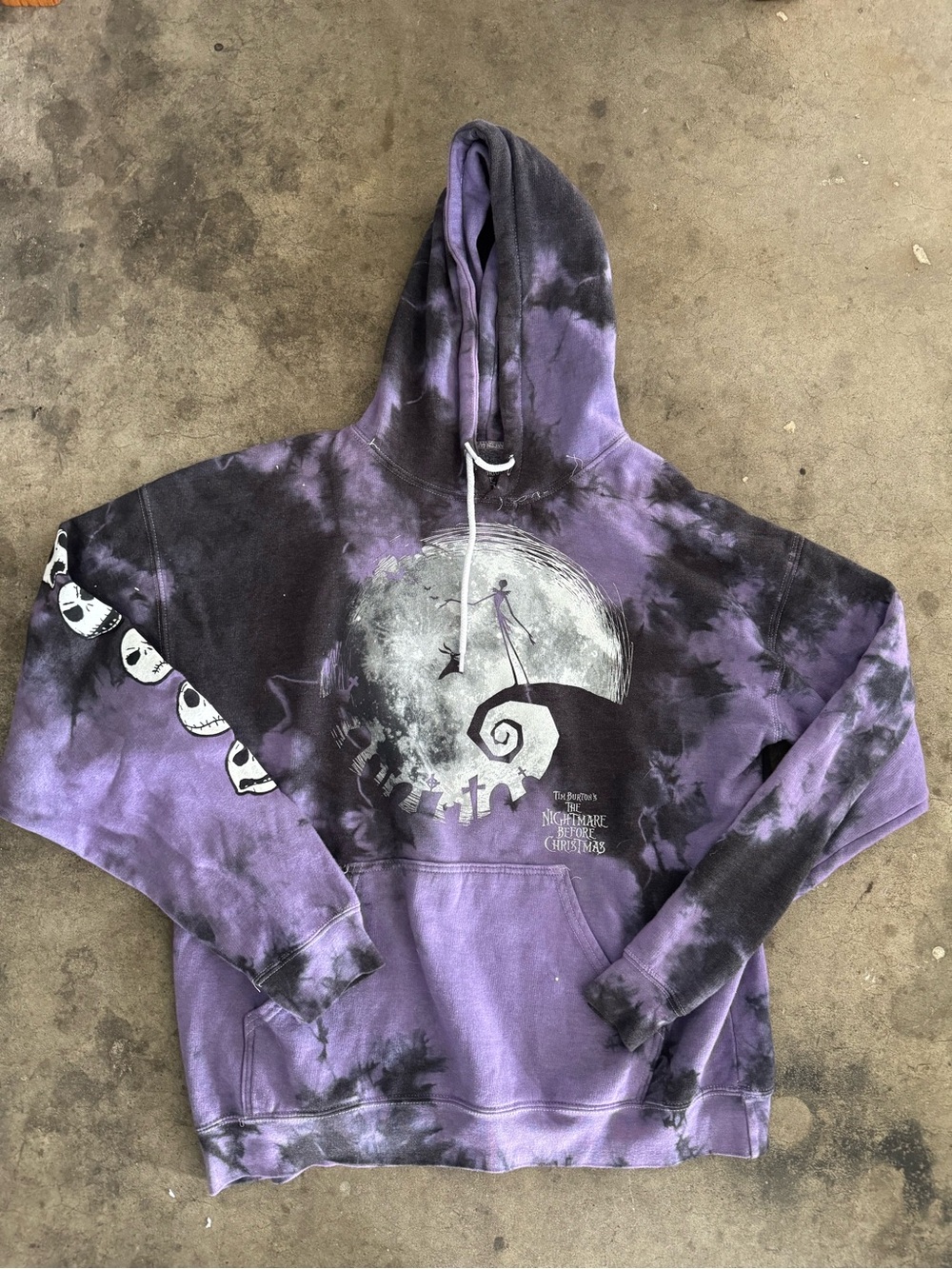 Disney The Nightmare Before Christmas Purple & Black Hoodie